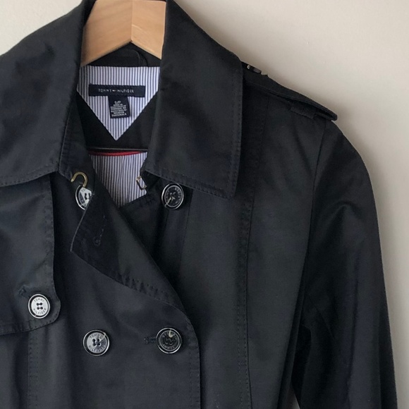 tommy hilfiger trench coat women
